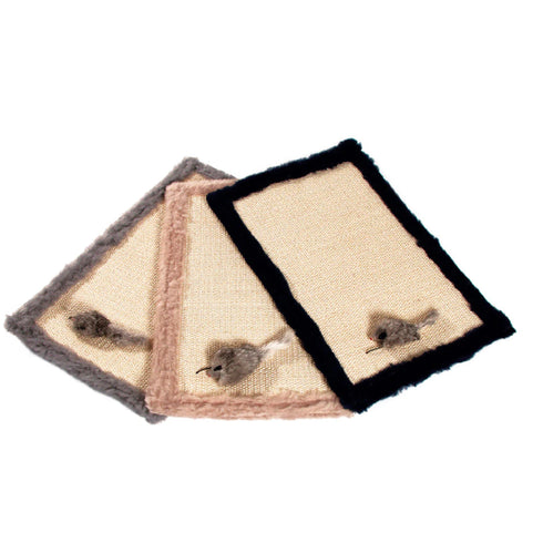 Covoras de sisal pentru ascutit ghearele Enjoy Beige 48x31 cm